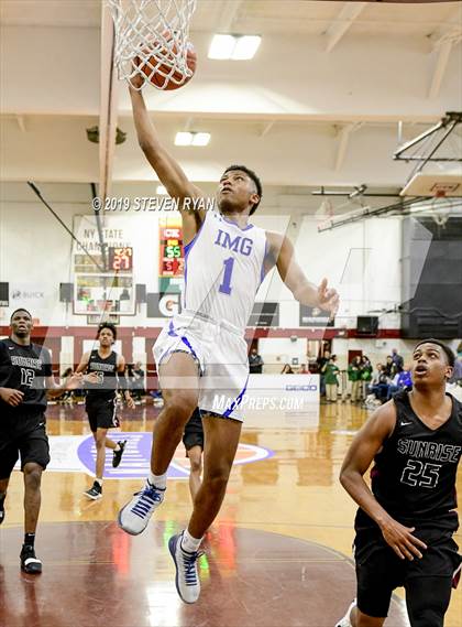 Thumbnail 1 in IMG Academy vs. Sunrise Christian (GEICO National Tournament Quarterfinal) photogallery.