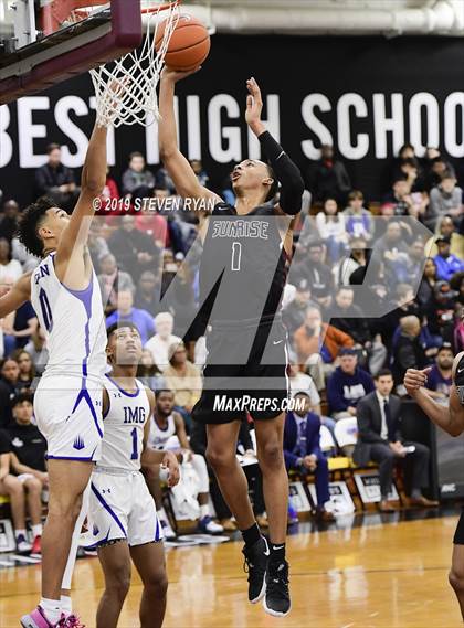 Thumbnail 1 in IMG Academy vs. Sunrise Christian (GEICO National Tournament Quarterfinal) photogallery.