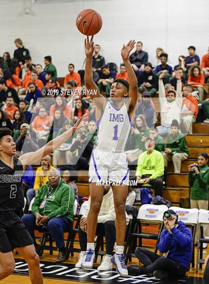 Thumbnail 2 in IMG Academy vs. Sunrise Christian (GEICO National Tournament Quarterfinal) photogallery.