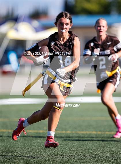 Thumbnail 1 in Saint Francis vs Branham (Milpitas Flag Football Invitational) photogallery.