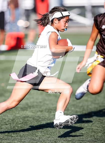 Thumbnail 1 in Saint Francis vs Branham (Milpitas Flag Football Invitational) photogallery.
