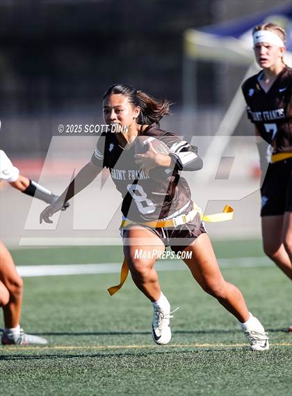 Thumbnail 1 in Saint Francis vs Branham (Milpitas Flag Football Invitational) photogallery.