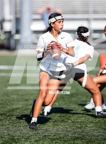 Thumbnail 2 in Saint Francis vs Branham (Milpitas Flag Football Invitational) photogallery.