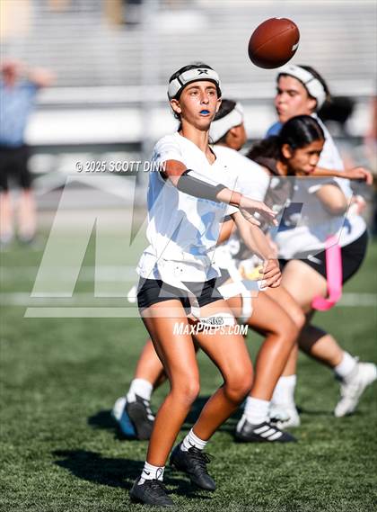 Thumbnail 1 in Saint Francis vs Branham (Milpitas Flag Football Invitational) photogallery.