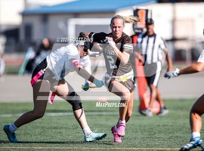 Thumbnail 2 in Saint Francis vs Branham (Milpitas Flag Football Invitational) photogallery.