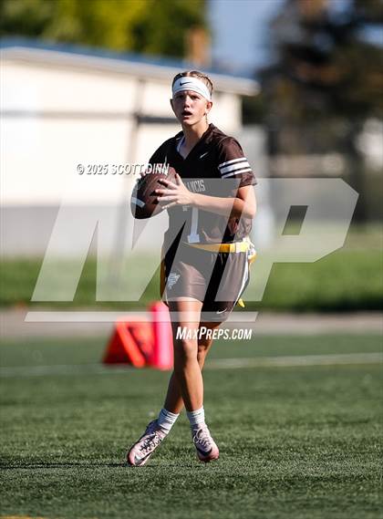 Thumbnail 3 in Saint Francis vs Branham (Milpitas Flag Football Invitational) photogallery.