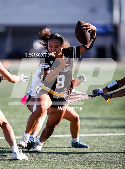 Thumbnail 3 in Saint Francis vs Branham (Milpitas Flag Football Invitational) photogallery.