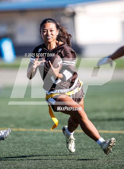 Thumbnail 1 in Saint Francis vs Branham (Milpitas Flag Football Invitational) photogallery.