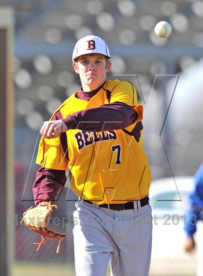 Thumbnail 3 in Bells vs Krum (Pottsboro Tournament) photogallery.