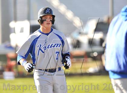 Thumbnail 3 in Bells vs Krum (Pottsboro Tournament) photogallery.
