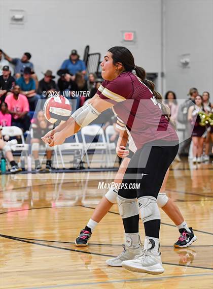 Thumbnail 1 in Mumford vs Milano (UIL Volleyball 2A D2 Bi-District) photogallery.