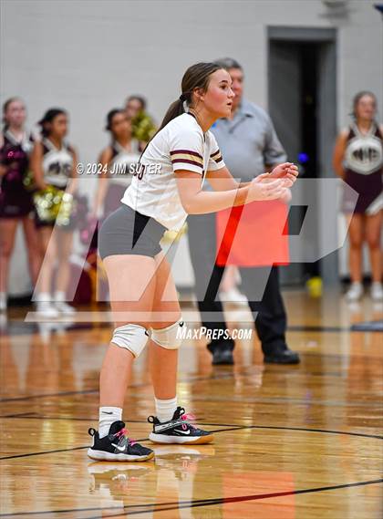 Thumbnail 2 in Mumford vs Milano (UIL Volleyball 2A D2 Bi-District) photogallery.