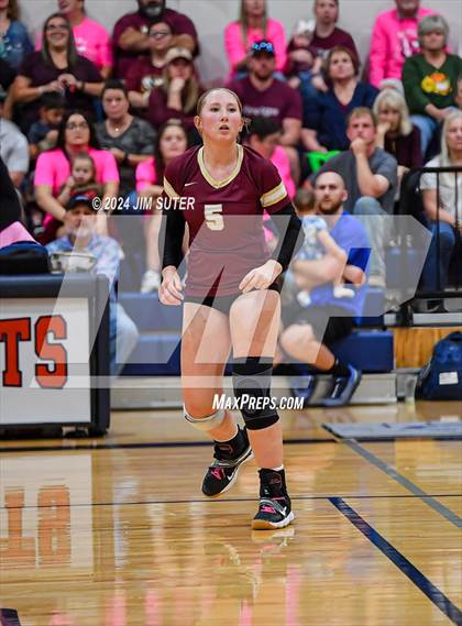 Thumbnail 3 in Mumford vs Milano (UIL Volleyball 2A D2 Bi-District) photogallery.