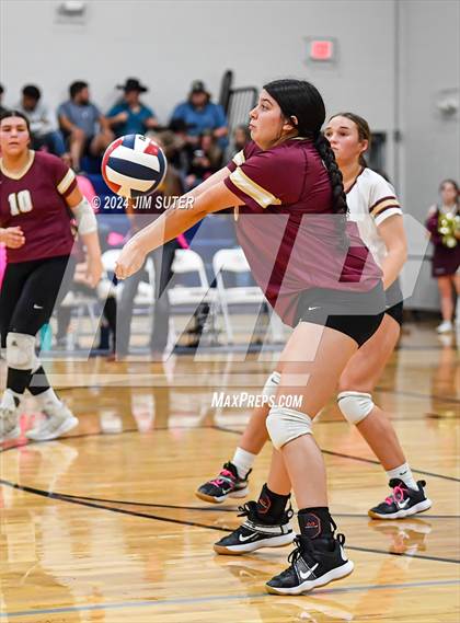 Thumbnail 1 in Mumford vs Milano (UIL Volleyball 2A D2 Bi-District) photogallery.