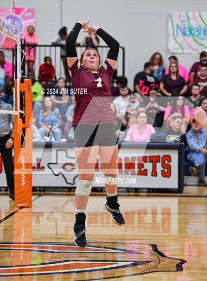 Thumbnail 1 in Mumford vs Milano (UIL Volleyball 2A D2 Bi-District) photogallery.
