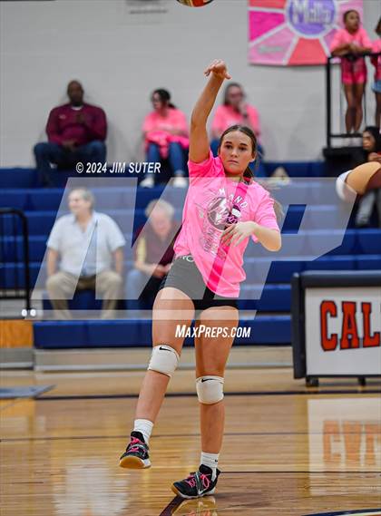Thumbnail 2 in Mumford vs Milano (UIL Volleyball 2A D2 Bi-District) photogallery.