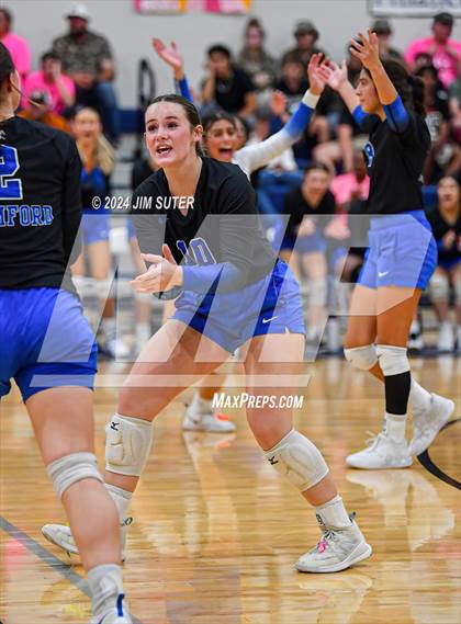 Thumbnail 1 in Mumford vs Milano (UIL Volleyball 2A D2 Bi-District) photogallery.