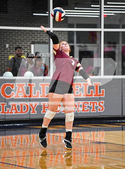 Thumbnail 2 in Mumford vs Milano (UIL Volleyball 2A D2 Bi-District) photogallery.