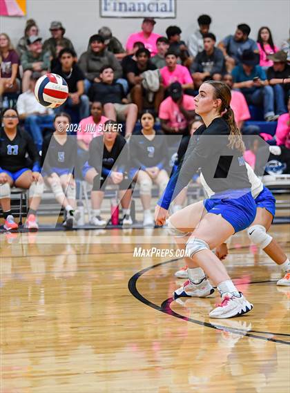 Thumbnail 1 in Mumford vs Milano (UIL Volleyball 2A D2 Bi-District) photogallery.