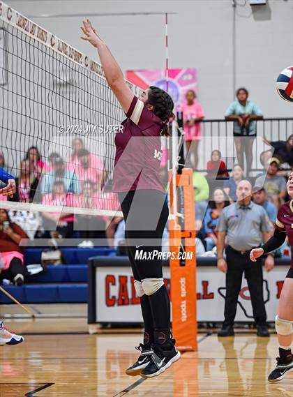 Thumbnail 2 in Mumford vs Milano (UIL Volleyball 2A D2 Bi-District) photogallery.