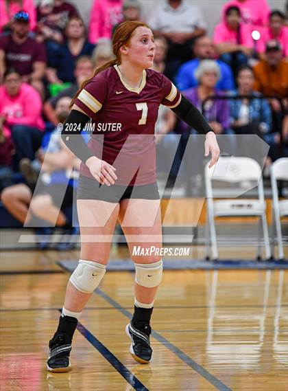 Thumbnail 2 in Mumford vs Milano (UIL Volleyball 2A D2 Bi-District) photogallery.