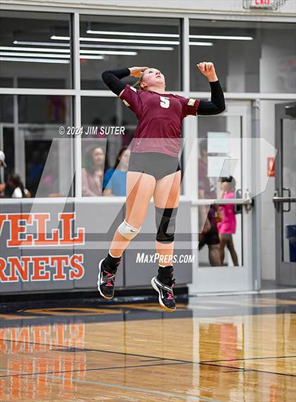 Thumbnail 1 in Mumford vs Milano (UIL Volleyball 2A D2 Bi-District) photogallery.