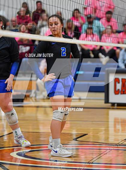 Thumbnail 1 in Mumford vs Milano (UIL Volleyball 2A D2 Bi-District) photogallery.