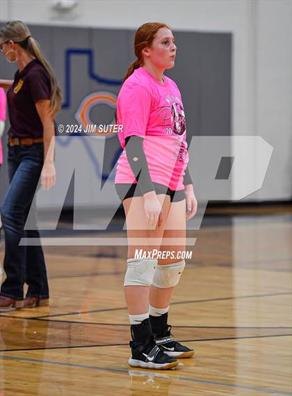 Thumbnail 2 in Mumford vs Milano (UIL Volleyball 2A D2 Bi-District) photogallery.