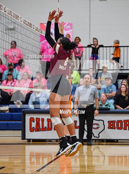 Thumbnail 1 in Mumford vs Milano (UIL Volleyball 2A D2 Bi-District) photogallery.