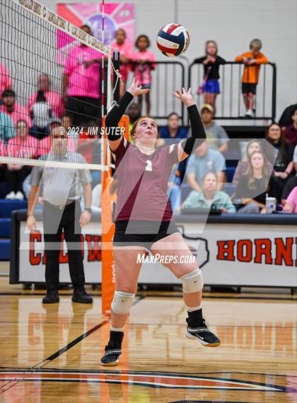 Thumbnail 1 in Mumford vs Milano (UIL Volleyball 2A D2 Bi-District) photogallery.
