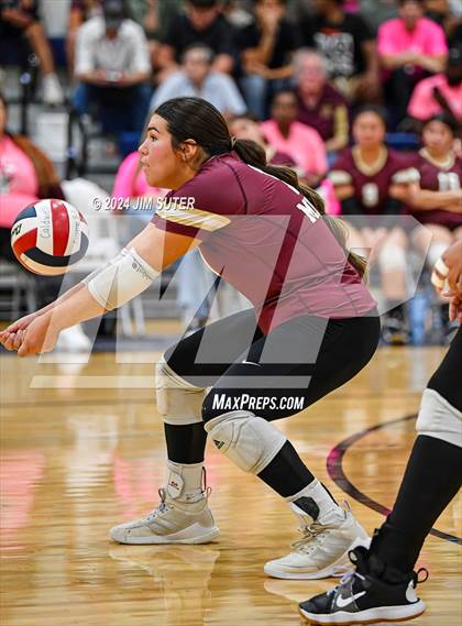 Thumbnail 2 in Mumford vs Milano (UIL Volleyball 2A D2 Bi-District) photogallery.