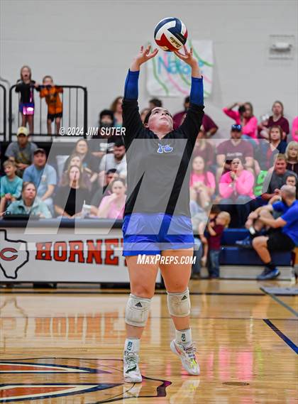 Thumbnail 2 in Mumford vs Milano (UIL Volleyball 2A D2 Bi-District) photogallery.