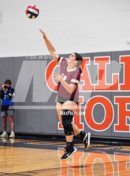 Thumbnail 1 in Mumford vs Milano (UIL Volleyball 2A D2 Bi-District) photogallery.