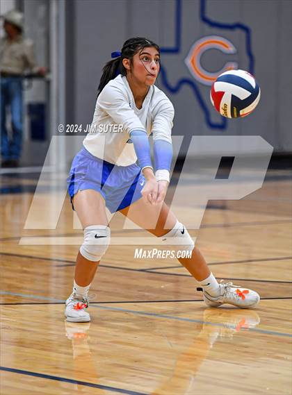 Thumbnail 1 in Mumford vs Milano (UIL Volleyball 2A D2 Bi-District) photogallery.