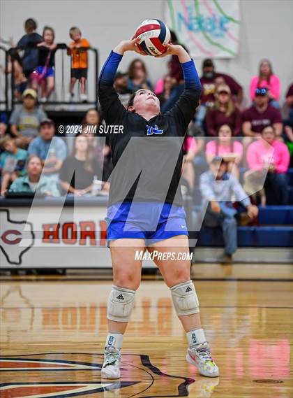 Thumbnail 1 in Mumford vs Milano (UIL Volleyball 2A D2 Bi-District) photogallery.