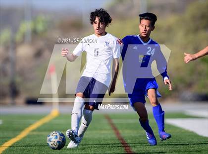 Thumbnail 2 in St. John Bosco vs Fountain Valley (Hawks Invitational) photogallery.