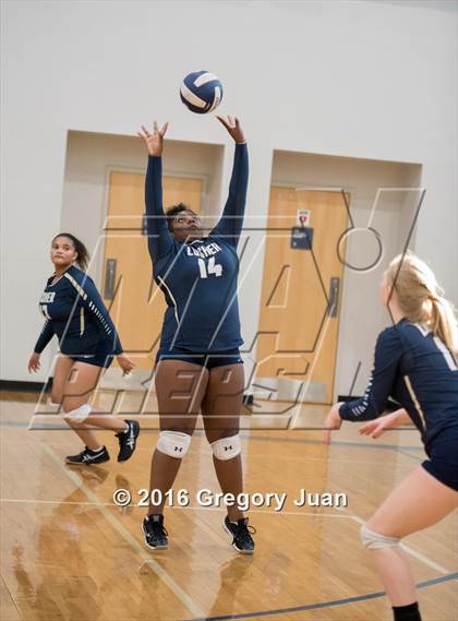 Thumbnail 2 in JV: Lusher @ Ursuline Academy photogallery.