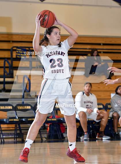 Thumbnail 1 in Christian Brothers vs. Pleasant Grove (Trojan Toss Up) photogallery.