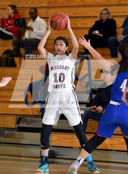 Thumbnail 2 in Christian Brothers vs. Pleasant Grove (Trojan Toss Up) photogallery.