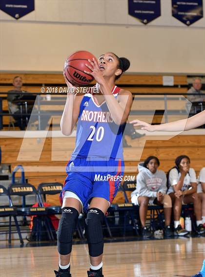 Thumbnail 3 in Christian Brothers vs. Pleasant Grove (Trojan Toss Up) photogallery.