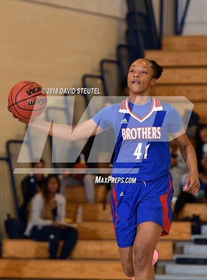 Thumbnail 1 in Christian Brothers vs. Pleasant Grove (Trojan Toss Up) photogallery.