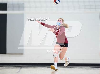 Thumbnail 2 in Thompson Valley vs. Berthoud (at Holy Family HS) photogallery.