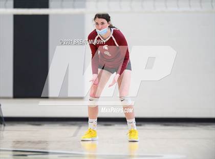 Thumbnail 3 in Thompson Valley vs. Berthoud (at Holy Family HS) photogallery.