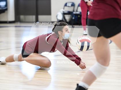 Thumbnail 2 in Thompson Valley vs. Berthoud (at Holy Family HS) photogallery.