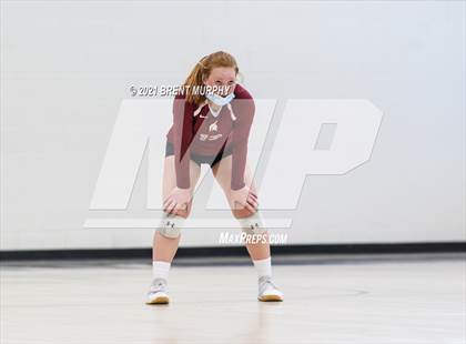 Thumbnail 3 in Thompson Valley vs. Berthoud (at Holy Family HS) photogallery.