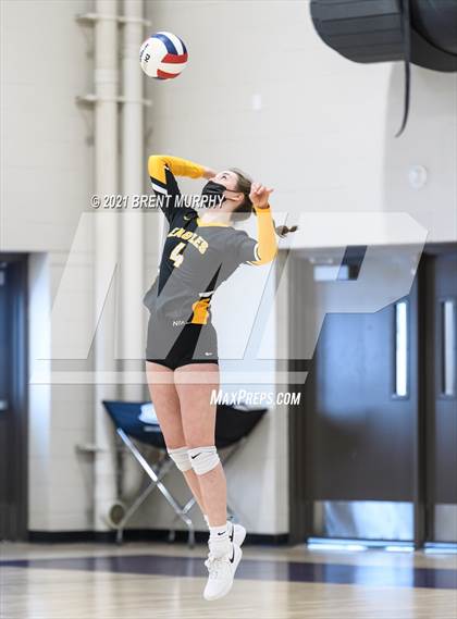 Thumbnail 1 in Thompson Valley vs. Berthoud (at Holy Family HS) photogallery.