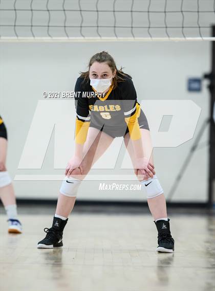 Thumbnail 1 in Thompson Valley vs. Berthoud (at Holy Family HS) photogallery.