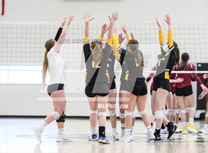 Thumbnail 1 in Thompson Valley vs. Berthoud (at Holy Family HS) photogallery.