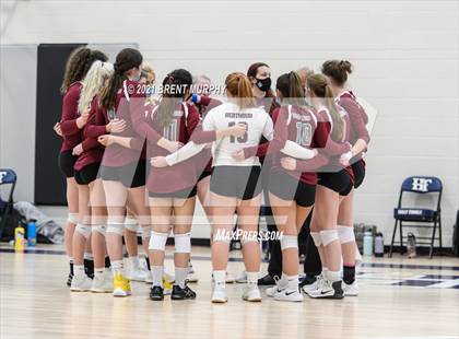 Thumbnail 2 in Thompson Valley vs. Berthoud (at Holy Family HS) photogallery.