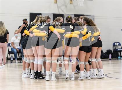 Thumbnail 1 in Thompson Valley vs. Berthoud (at Holy Family HS) photogallery.